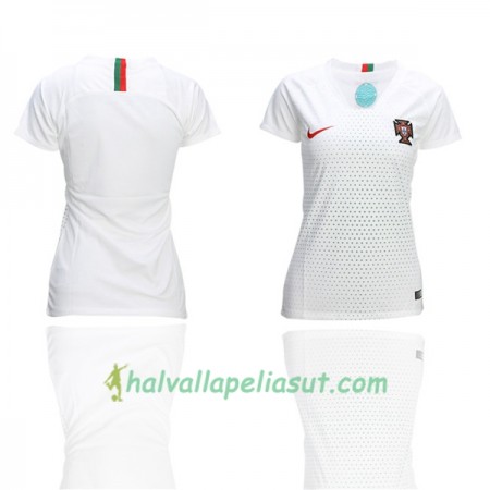 Jalkapallo Pelipaidat Portugali Naisten World Cup 2018 Vieraspaita